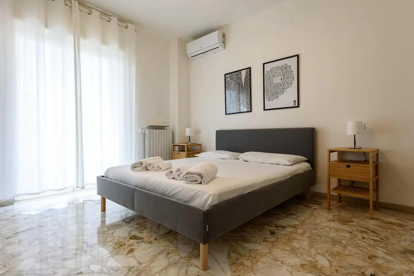 Appartamento 2Br Per 5 Con Patio Privato - Vicino Centro Naples Apartment